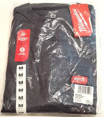 Milwaukee 602G-M Heavy Duty Pocket T-Shirt Long Sleeve Size Medium Gray • $19.99