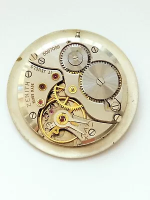 Vintage Zenith Cal. 40-T Manual Wind Movement Working.    (R-1974) • £9.06