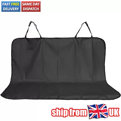 Car Rear Back Seat Cover Pet Dog Auto Protector Non-slip Waterproof Hammock Mat • £8.95