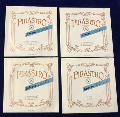 Pirastro Aricore Violin String Set 4/4 ( Full ) Size • $49.99