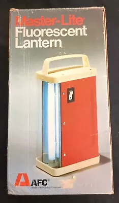 AFC Model 1090 Master-lite Fluorescent Lantern  Vintage TESTED • $14.99