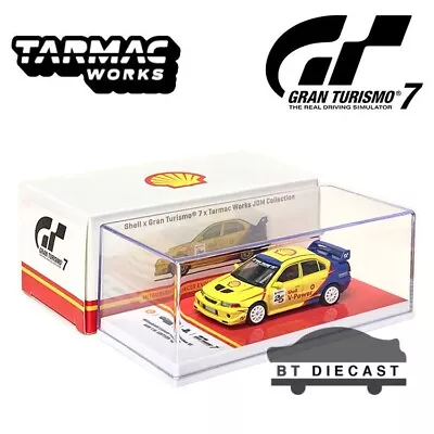 Tarmac Works Gran Turismo 7 99 Mitsubishi Lancer Evo Vi Shell 1/64 T64-021-ss22 • $22.90