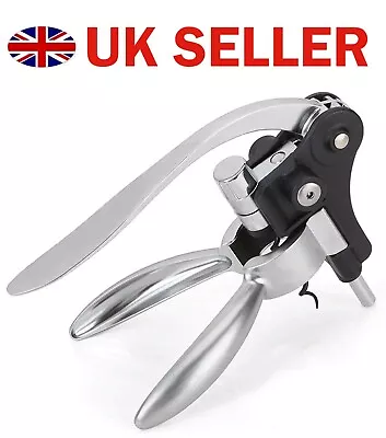 £13.95 • Buy Corkscrew Rabbit Style Lever Wine Bottle Opener Silver Corkscrew Gift FREE P&P