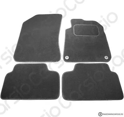 For Peugeot 308 2014 To 2021 Tailored Carpet Car Floor Mats Black 4pc Set • £13.99