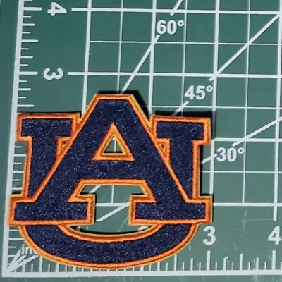 Auburn Tigers 3   Die Cut Iron On Embroidered Patch ~FREE Tracking!! • $5.95