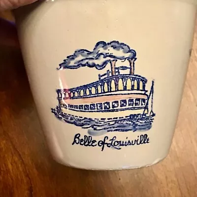 Vintage Louisville Stoneware Co. 1981 Belle Of Louisville  4  Planter Pot • $20