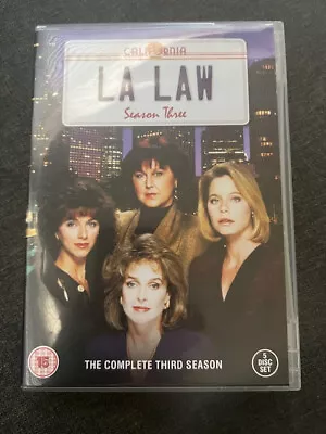LA LAW - Season 3 DVD REGION 2 (2012) Harry Hamlin (SJ8) • $24.99