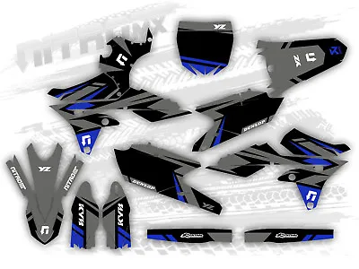 Graphics Compatible With Yamaha YZ250F YZ 250F 2014 2015 2016 2017 2018 YZF • $252.89