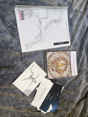 £9.99 • Buy Yoga Teacher Training Books And Pose Cards