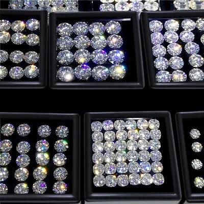 GRA Certified Loose Moissanite Stones D VVS1 All Sizes • $300