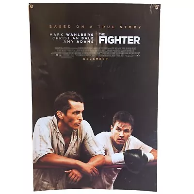 The Fighter 2010  Movie Poster Christian Bale/Mark Wahlberg/Micky Ward/Leo • $9.99