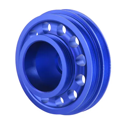 Light Weight Crank Pulley Blue For Honda Civic 92-95 Del Sol 93-95 D15 D16 SOHC • $71.25