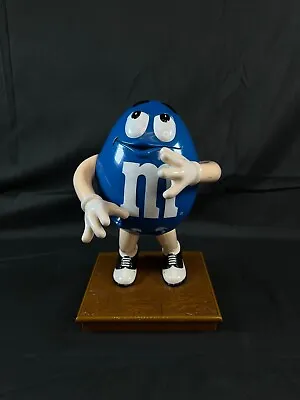 10  Vintage (1995) M&M's Mars Mr. Blue Gumball Candy Dispenser. Toys Candy Rare • $15