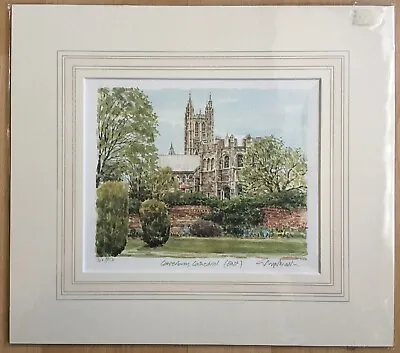 £22 • Buy Canterbury Cathedral East Print By Philip And Glyn Martin Signed Limited Edition