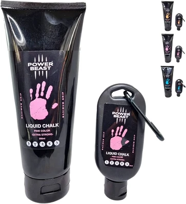 $30.64 • Buy POWER BEAST Colored Liquid Chalk, 2 Bottles Combo Of 200 + 50 ML, PINK 