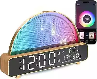 ANYPLUS White Noise Sound Machine Sunrise Alarm Clock APP/AI Voice Control • $31.50