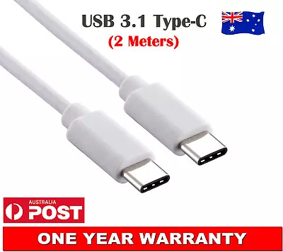 2M USB-C USB 3.1 Type-C M/M Charging Cable Cord For ZTE AXON 7 /Mini AXON7 AU • $10.70