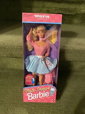 Barbie Malt Shoppe 1992 Doll NRFB Toys R Us Limited Edition • $35
