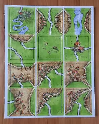 Carcassonne – GQ Promo Tiles | Games Quarterly | Mini Expansion | New | English • $50.53