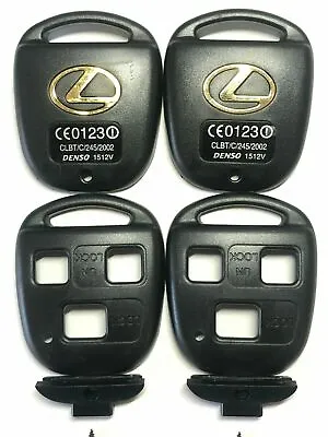 $12.95 • Buy 2 For 2007 2008 2009 Lexus RX350 Remote Key Fob Shell Case Without Blade DIY