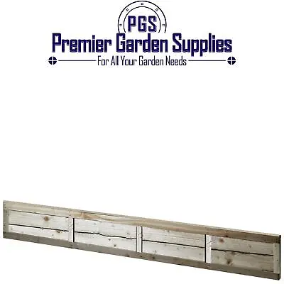 Premier Larch Lap Panels Waney Overlap Garden Fence Panel 6ft X 1ft (183x30cm) • £26.45