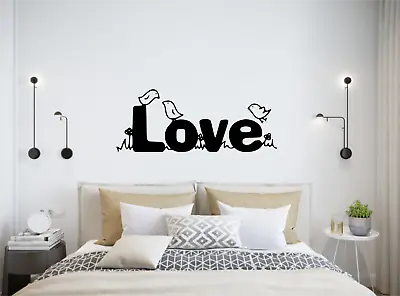 Cute Love Quote With Chicks Wall Art Decal Sticker L43 • £8.98