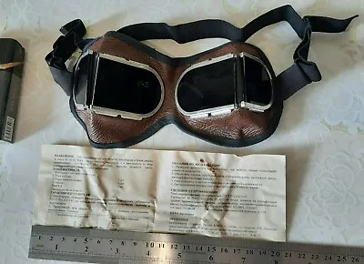 Vtg Eyewear Glasses USSR Welder Goggles • $16