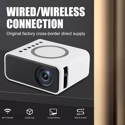 NEW Mini Projector 3D LED  WiFi Video Home Theater Cinema For IOS Android System • $40.99