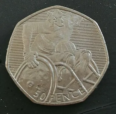 2011 - LONDON 2012 OLYMPIC GAMES Wheelchair Rugby 50p COIN FIFTY PENCE  • £2.99