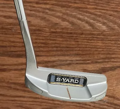 NEW S-Yard Half Mallet Precision Milled Face  Putter 34  EGK 3.0 Grip (Japan) • $199