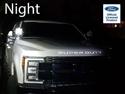 2019 Ford Super Duty Reflective Hood Letters Vinyl Decals F-250 F-350 F-450 • $24.95