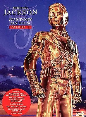 Michael Jackson - History On Film - Volume II (DVD 1997)  LIKE NEW • $6.90