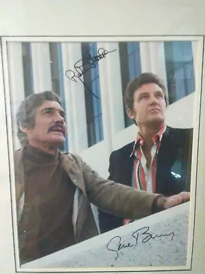 Robert Stack & Gene Barry Signed In Person Photo Framed And Matted • $74.99