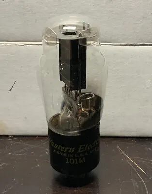 Western Electric 101M Triode Tested Excellent Substitute For 101F • $65