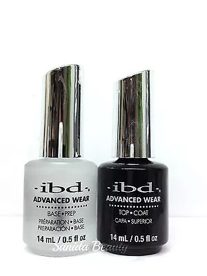 IBD Advanced Wear Pro.Lacquer Base Coat  Top Coat  .5 Fl Oz/ 14 Ml • $7.20