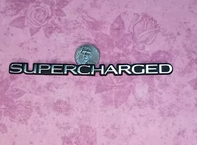 GM  1991 - 2004 Buick Supercharged Oem.#25602037 Emblem Badge ((**Clean Back**)) • $19.95