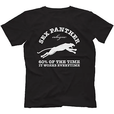 Anchorman Inspired Sex Panther T-Shirt 100% Cotton Ron Burgundy XXXL Ash • $18.63