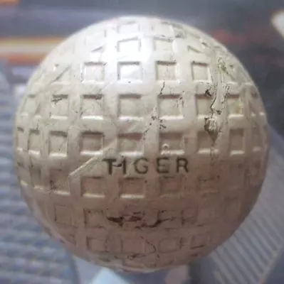 Vtg - TIGER Golf Ball - Square Mesh - 6 Ring • $30