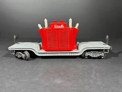 1947-48 Lionel 2461 Center Depressed Flat Car With Red Transformer • $20