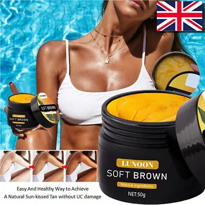50g TAN SHINE SOft BROWN Original Tanning Cream Accelerator Sun Sunbed Outdoors • £7.45