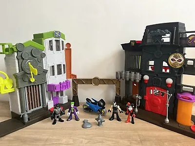 Imaginext Batman Gotham Crime Alley Play-Sets + Figures & Accessories In Ex Cond • £14.99