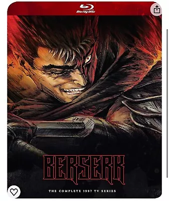 Berserk - Complete 1997 TV Series Blu-Ray Sealed New Discotek 2024 • $78.99