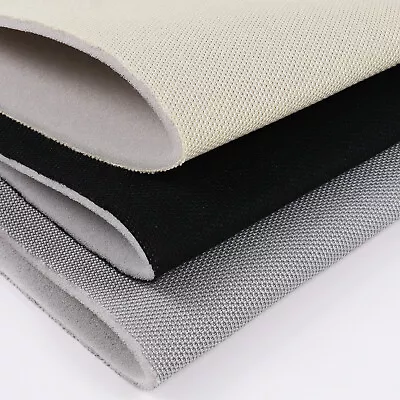 Flat Knit Roof Lining Fabric Car Headliner Foam Replace Hood Liner Dampens Noise • $7.43