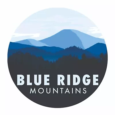 Blue Ridge Mountains North Carolina Sticker Decal • $3.59