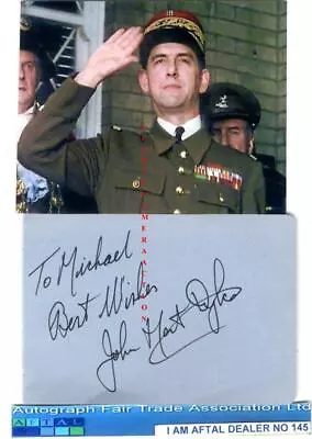 £27 • Buy John Hart Dyke Vintage Signed Page, Dad's Army AFTAL#145