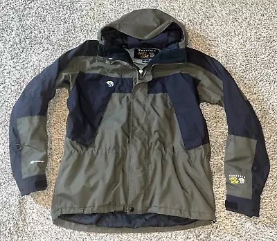 Mountain Hardwear Exposure Parka Conduit Waterproof Jacket Gray Mens Medium (M) • $40