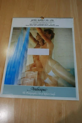 £20 • Buy Rare Modern Colour Arabesque Glamour 1982 Wall Calendar In Good Condition 