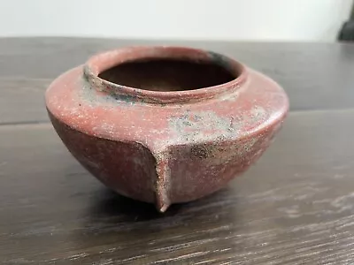 Ancient Mayan Pre-Colombian Terracotta Clay Pottery Bowl Vessel Cup Vase #4 • $172.99