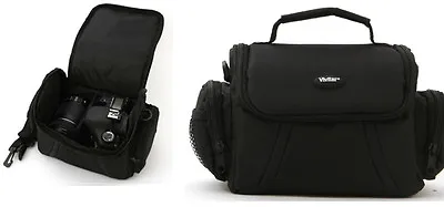 Medium Camera Bag Case For Canon Eos Rebel Xs Xsi Xt Xti Sl1 T3i T4i T5i T5 T6  • $25.35