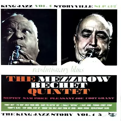 The Mezzrow-Bechet Quintet - The King Jazz Story Vol. 4 - Revolutionary. LP .* • $9.69